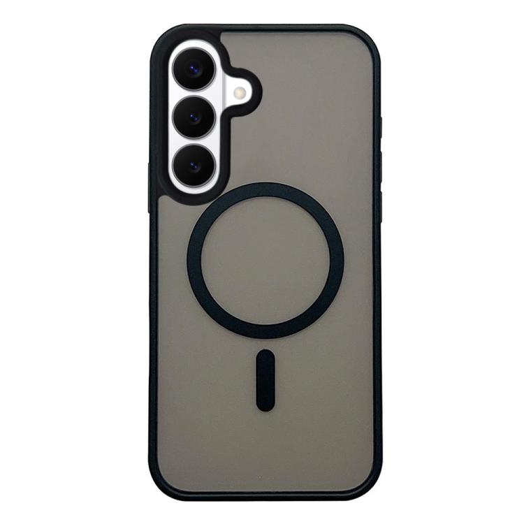 Custodia per telefono MagSafe con effetto pelle satinata, For Galaxy S26 FE 5G, For Galaxy S26+ 5G, For Galaxy S26 Ultra 5G, For Galaxy S26 5G