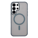 Custodia per telefono MagSafe con effetto pelle satinata, For Galaxy S26 FE 5G, For Galaxy S26+ 5G, For Galaxy S26 Ultra 5G, For Galaxy S26 5G
