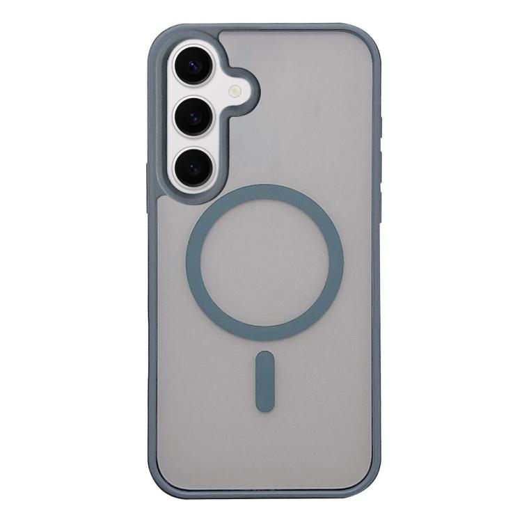 Custodia per telefono MagSafe con effetto pelle satinata, For Galaxy S25 Ultra 5G, For Galaxy S24 FE 5G, For Galaxy S24 Ultra 5G, For Galaxy S24+ 5G