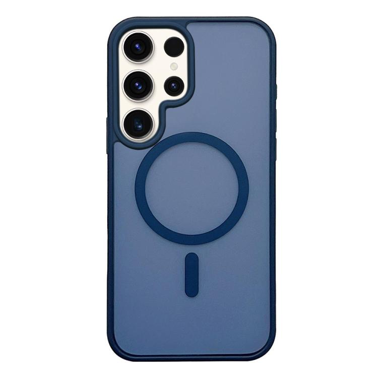 Custodia per telefono MagSafe con effetto pelle satinata, For Galaxy S24 5G, For Galaxy S23 FE 5G, For Galaxy S23 Ultra 5G, For Galaxy S23 5G