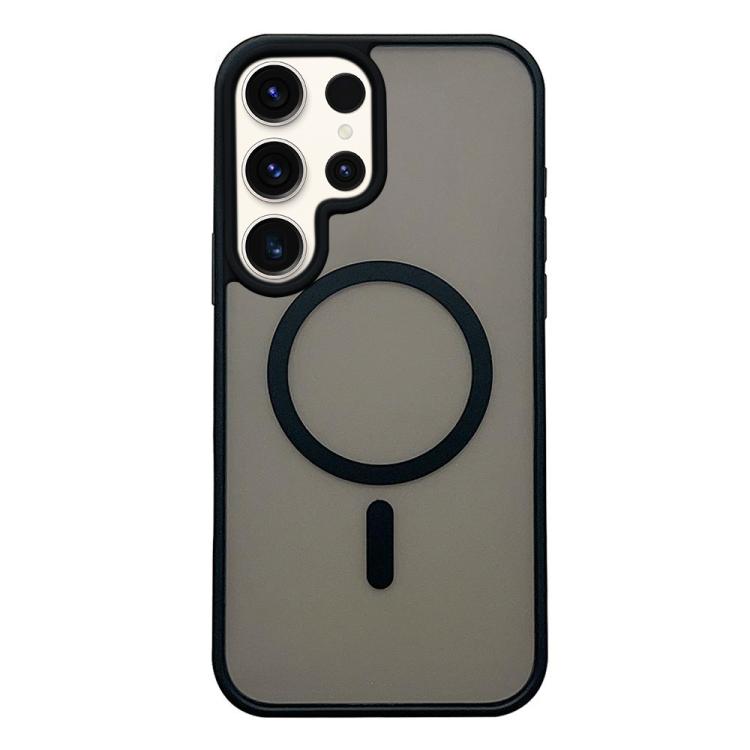 Custodia per telefono MagSafe con effetto pelle satinata, For Galaxy S24 5G, For Galaxy S23 FE 5G, For Galaxy S23 Ultra 5G, For Galaxy S23 5G
