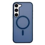 Custodia per telefono MagSafe con effetto pelle satinata, For Galaxy S24 5G, For Galaxy S23 FE 5G, For Galaxy S23 Ultra 5G, For Galaxy S23 5G