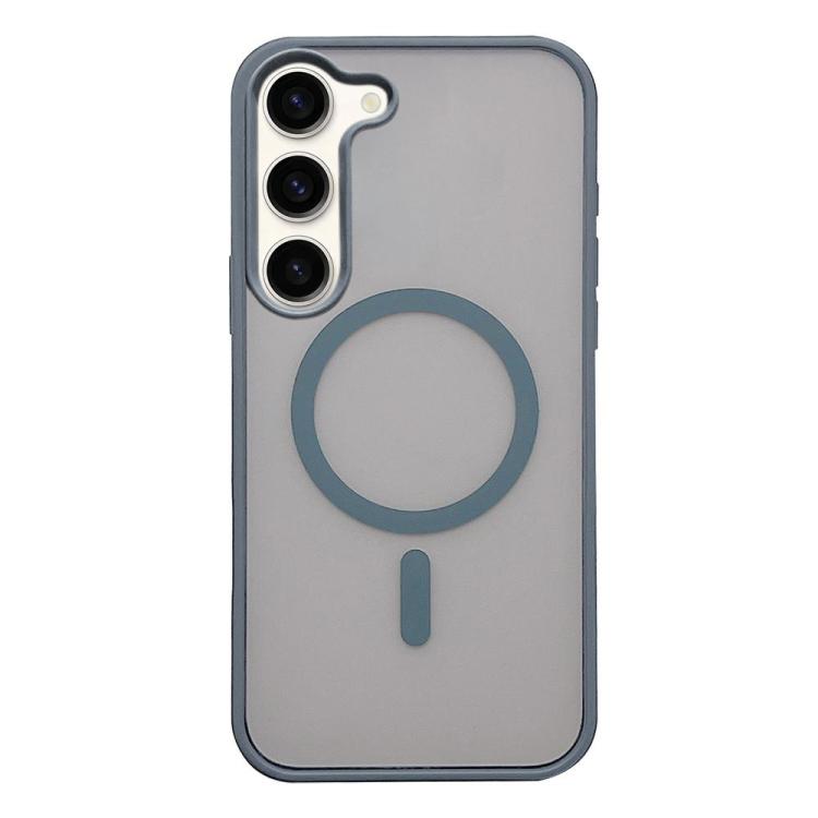 Custodia per telefono MagSafe con effetto pelle satinata, For Galaxy S24 5G, For Galaxy S23 FE 5G, For Galaxy S23 Ultra 5G, For Galaxy S23 5G