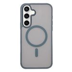 Custodia per telefono MagSafe con effetto pelle satinata, For Galaxy S24 5G, For Galaxy S23 FE 5G, For Galaxy S23 Ultra 5G, For Galaxy S23 5G