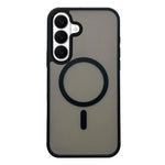 Custodia per telefono MagSafe con effetto pelle satinata, For Galaxy S26 FE 5G, For Galaxy S26+ 5G, For Galaxy S26 Ultra 5G, For Galaxy S26 5G