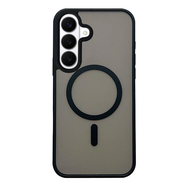 Custodia per telefono MagSafe con effetto pelle satinata, For Galaxy S26 FE 5G, For Galaxy S26+ 5G, For Galaxy S26 Ultra 5G, For Galaxy S26 5G