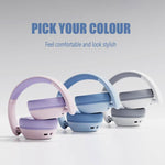 Cuffie wireless a copertura totale BT08C per bambini