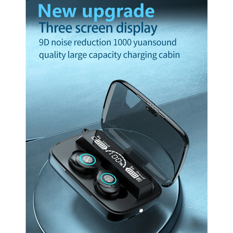 Auricolari Bluetooth M17 con Display LED impermeabili