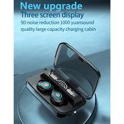 Auricolari Bluetooth M17 con Display LED