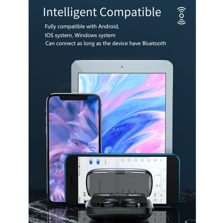 Auricolari Bluetooth M17 con Display LED impermeabili