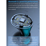 Auricolari Bluetooth M17 con Display LED impermeabili