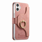 Portafoglio con cerniera, anello con bordo argentato e foro di precisione, blocco RFID, custodia magnetica in pelle vegana per telefono., For Galaxy A08 / A07 4G / 5G, For Galaxy A18 / A17 4G / 5G, For Galaxy A57 5G
