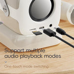 Altoparlante karaoke C60 Mini compatibile con Bluetooth, con tastiera al pianoforte e microfono wireless.