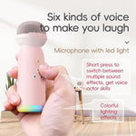 Altoparlante karaoke C60 Mini compatibile con Bluetooth, con tastiera al pianoforte e microfono wireless.