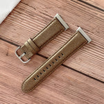 Cinturino in pelle con texture conchiglia per OPPO Watch