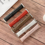Cinturino in pelle con texture conchiglia per OPPO Watch