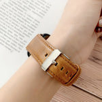 Cinturino in pelle Crazy Horse per OPPO Watch 46mm