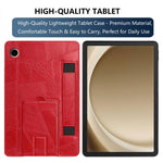 Cinturino da polso retrò in ecopelle con retro in pelle vegana e supporto per tablet., For Galaxy Tab A11+ / A9+, For Galaxy Tab A11 / A9, For Galaxy Tab S10 FE / S9 FE / S10 Lite, For Galaxy Tab S11