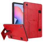 Cinturino da polso retrò in ecopelle con retro in pelle vegana e supporto per tablet., For Galaxy Tab S10 FE+, For Galaxy Tab S10+ / S9 FE+ / S9+, For Galaxy Tab S6 Lite 2024 / P610