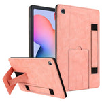 Cinturino da polso retrò in ecopelle con retro in pelle vegana e supporto per tablet., For Galaxy Tab S10 FE+, For Galaxy Tab S10+ / S9 FE+ / S9+, For Galaxy Tab S6 Lite 2024 / P610
