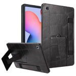 Cinturino da polso retrò in ecopelle con retro in pelle vegana e supporto per tablet., For Galaxy Tab S10 FE+, For Galaxy Tab S10+ / S9 FE+ / S9+, For Galaxy Tab S6 Lite 2024 / P610