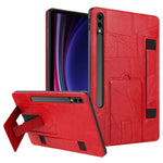 Cinturino da polso retrò in ecopelle con retro in pelle vegana e supporto per tablet., For Galaxy Tab S10 FE+, For Galaxy Tab S10+ / S9 FE+ / S9+, For Galaxy Tab S6 Lite 2024 / P610