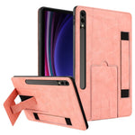 Cinturino da polso retrò in ecopelle con retro in pelle vegana e supporto per tablet., For Galaxy Tab S10 FE+, For Galaxy Tab S10+ / S9 FE+ / S9+, For Galaxy Tab S6 Lite 2024 / P610