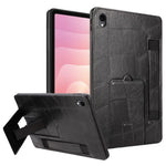 Cinturino da polso retrò in ecopelle con retro in pelle vegana e supporto per tablet., For Galaxy Tab A11+ / A9+, For Galaxy Tab A11 / A9, For Galaxy Tab S10 FE / S9 FE / S10 Lite, For Galaxy Tab S11