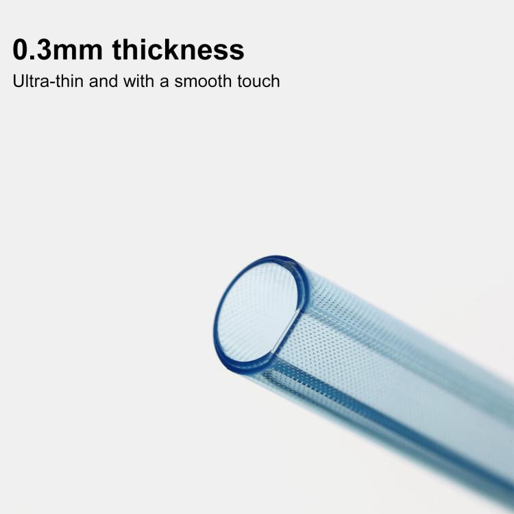 Custodia protettiva in silicone TPU trasparente a forma di cupola per penna stilo., For Apple Pencil 2 / Pro