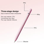 Custodia protettiva in silicone TPU trasparente a forma di cupola per penna stilo., For Apple Pencil 2 / Pro