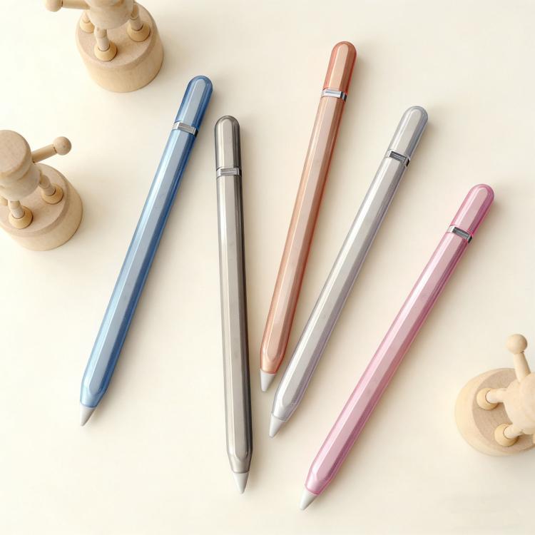 Custodia protettiva in silicone TPU trasparente a forma di cupola per penna stilo., For Apple Pencil 2 / Pro
