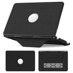 Custodia protettiva per laptop con supporto magnetico e texture in tessuto., For MacBook Neo 13 inch 2026 A18 Pro A3404