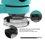 RF4 OK-9 Anello luminoso a LED regolabile da 144 pezzi per microscopio stereoscopico binoculare/trinoculare, OK-9
