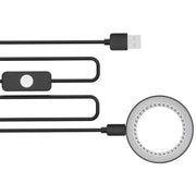 RF4 Kslid OK-13 Anello luminoso a LED regolabile da 35 pezzi per microscopio stereoscopico binoculare/trinoculare, OK-13