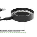 RF4 Kslid OK-13 Anello luminoso a LED regolabile da 35 pezzi per microscopio stereoscopico binoculare/trinoculare, OK-13