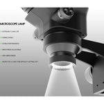 RF4 Kslid OK-13 Anello luminoso a LED regolabile da 35 pezzi per microscopio stereoscopico binoculare/trinoculare, OK-13