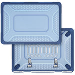 Custodia protettiva per laptop ibrida in PC, TPU, a nido d'ape e metallo con supporto., For MacBook Air 13.6 inch 2022/2024/2025/2026, For MacBook Neo 13 inch 2026 A18 Pro A3404