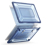 Custodia protettiva per laptop ibrida in PC, TPU, a nido d'ape e metallo con supporto., For MacBook Air 13.6 inch 2022/2024/2025/2026, For MacBook Neo 13 inch 2026 A18 Pro A3404