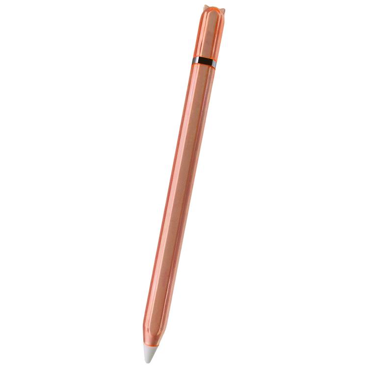 Custodia protettiva trasparente in TPU silicone stile gattino per penna stilo, For Apple Pencil 2 / Pro