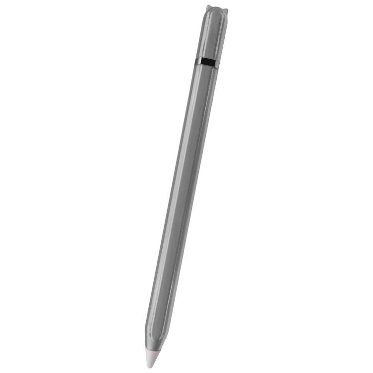 Custodia protettiva trasparente in TPU silicone stile gattino per penna stilo, For Apple Pencil 2 / Pro