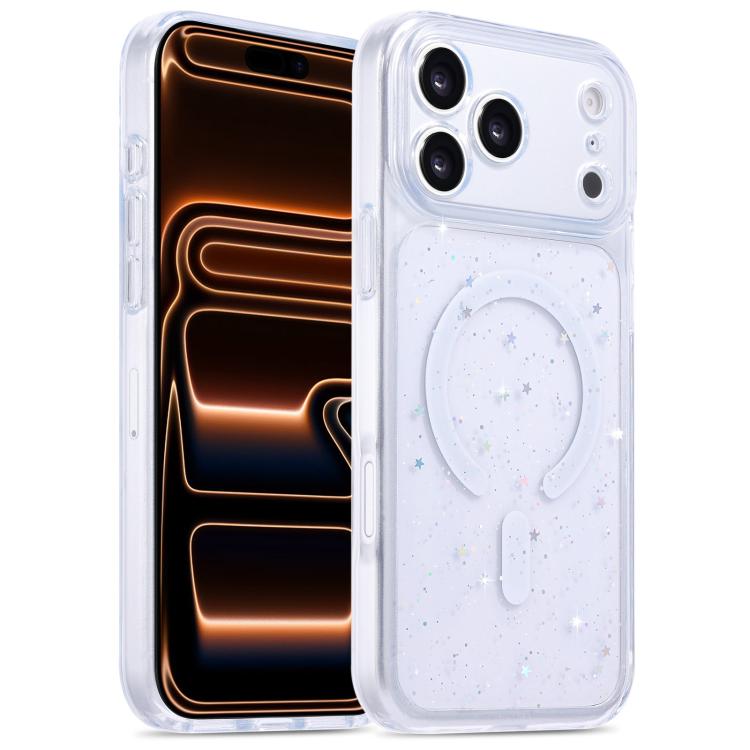 Custodia per telefono magnetica in resina epossidica con gradiente di fori precisi e antiurto., For iPhone 17 Pro Max, For iPhone 17 Pro, For iPhone 17, For iPhone Air