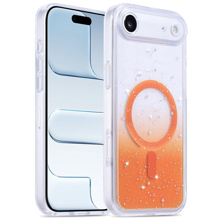 Custodia per telefono magnetica in resina epossidica con gradiente di fori precisi e antiurto., For iPhone 17 Pro Max, For iPhone 17 Pro, For iPhone 17, For iPhone Air