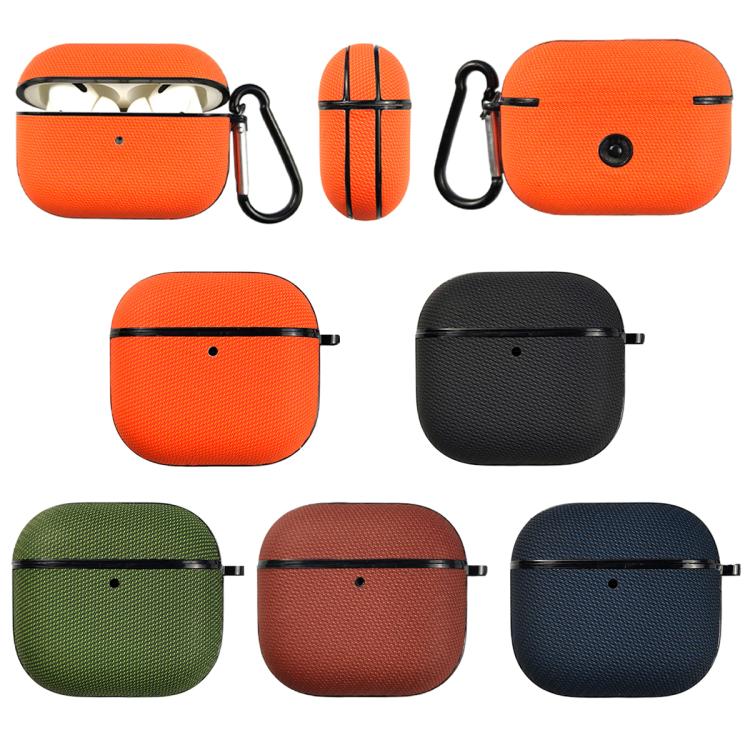 Custodia protettiva per auricolari in pelle a doppio strato con tessuto tecnico., For AirPods Pro, For AirPods 2 / 1