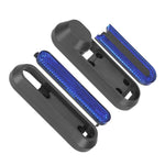 Kit 4 in 1 per la copertura laterale decorativa della ruota di un monopattino elettrico: blocco in plastica, striscia riflettente e viti incluse., For Xiaomi Mijia M365 Pro / Pro 2 / 1S