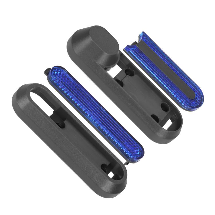 Kit 4 in 1 per la copertura laterale decorativa della ruota di un monopattino elettrico: blocco in plastica, striscia riflettente e viti incluse., For Xiaomi Mijia M365 Pro / Pro 2 / 1S