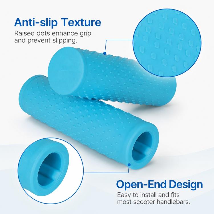 Copertura protettiva antiscivolo in silicone per manubrio di monopattino da 22 mm, For Xiaomi Mijia M365