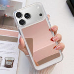 Custodia per telefono in TPU con effetto specchio, For iPhone 17 Pro Max, For iPhone 17 Pro, For iPhone 17, For iPhone Air, For iPhone 16 Pro Max, For iPhone 16 Pro, For iPhone 16 Plus, For iPhone 16