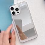 Custodia per telefono in TPU con effetto specchio, For iPhone 17 Pro Max, For iPhone 17 Pro, For iPhone 17, For iPhone Air, For iPhone 16 Pro Max, For iPhone 16 Pro, For iPhone 16 Plus, For iPhone 16