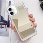 Custodia per telefono in TPU con effetto specchio, For iPhone 17 Pro Max, For iPhone 17 Pro, For iPhone 17, For iPhone Air, For iPhone 16 Pro Max, For iPhone 16 Pro, For iPhone 16 Plus, For iPhone 16