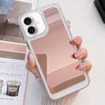 Custodia per telefono in TPU con effetto specchio, For iPhone 17 Pro Max, For iPhone 17 Pro, For iPhone 17, For iPhone Air, For iPhone 16 Pro Max, For iPhone 16 Pro, For iPhone 16 Plus, For iPhone 16